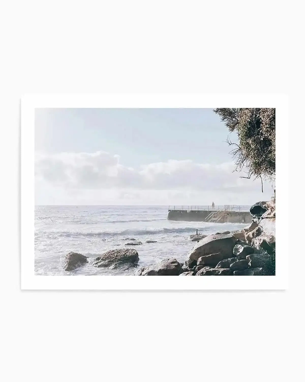 Morning Mist | Bondi Art Print from Olive et Oriel where you can shop wallpaper and artworks online