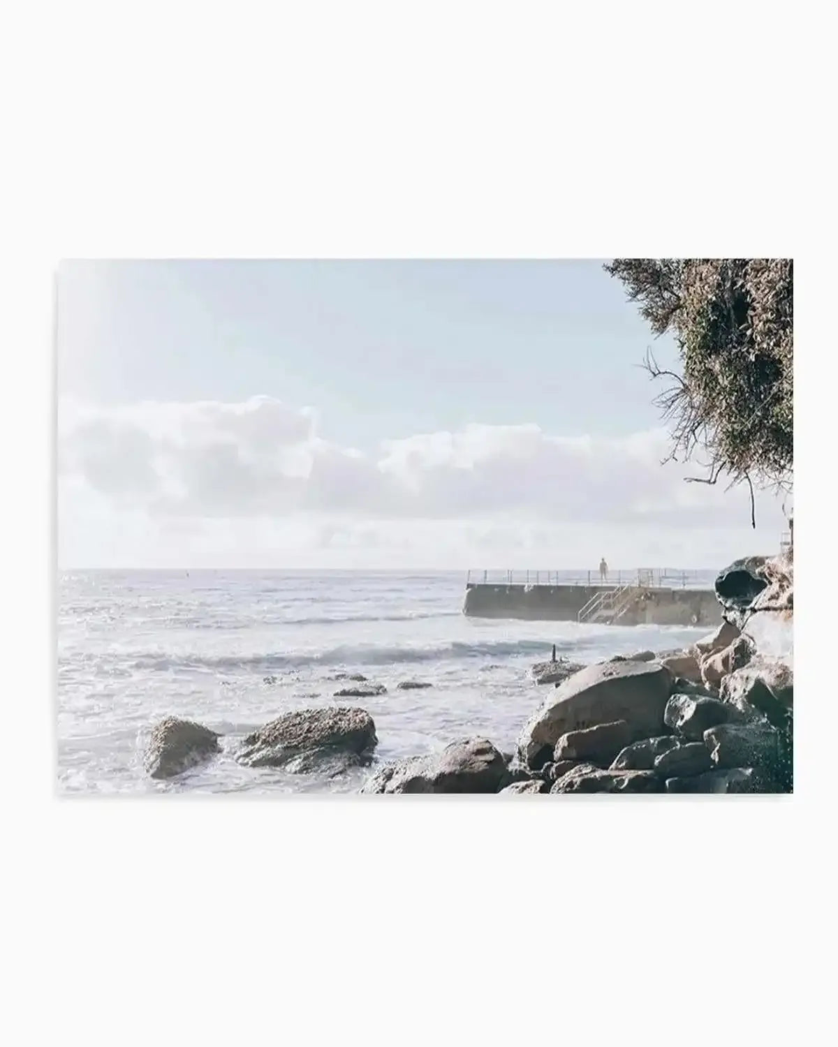 Morning Mist | Bondi Art Print from Olive et Oriel where you can shop wallpaper and artworks online