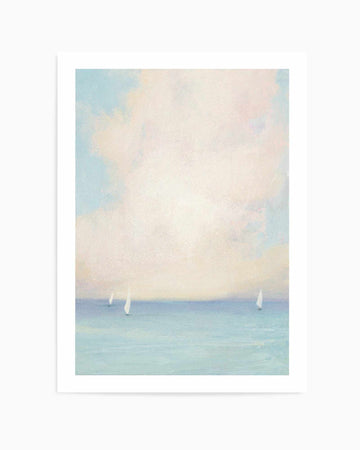Morning Sail I | Art Print from Olive et Oriel where you can shop wallpaper and artworks online