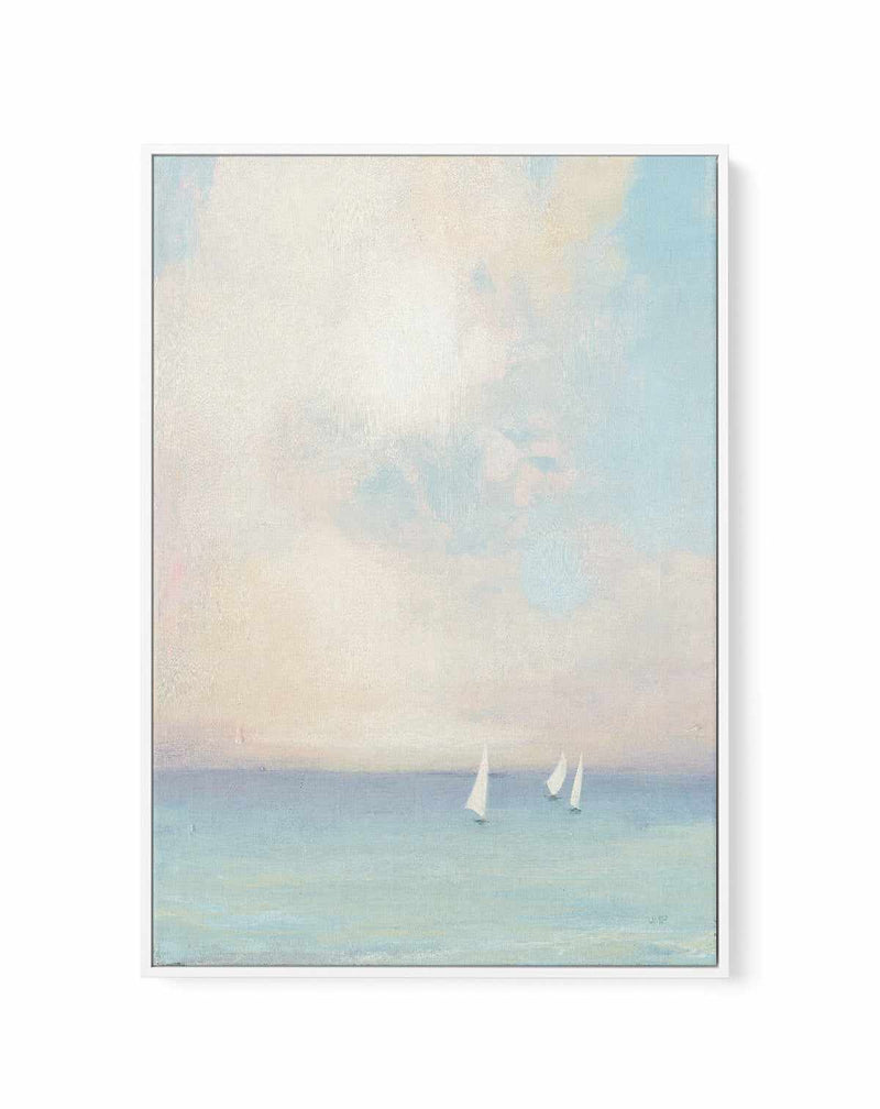 Morning Sail II | Framed Canvas Art Print