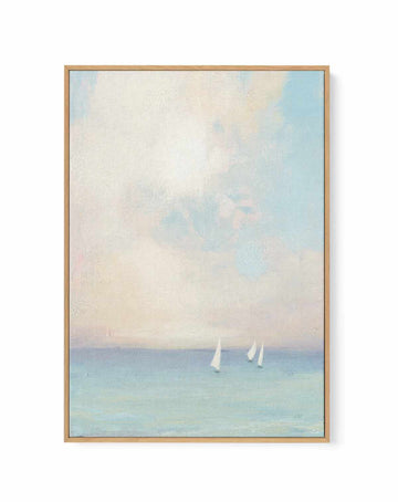 Morning Sail II | Framed Canvas Art Print from Olive et Oriel where you can shop wallpaper and artworks online