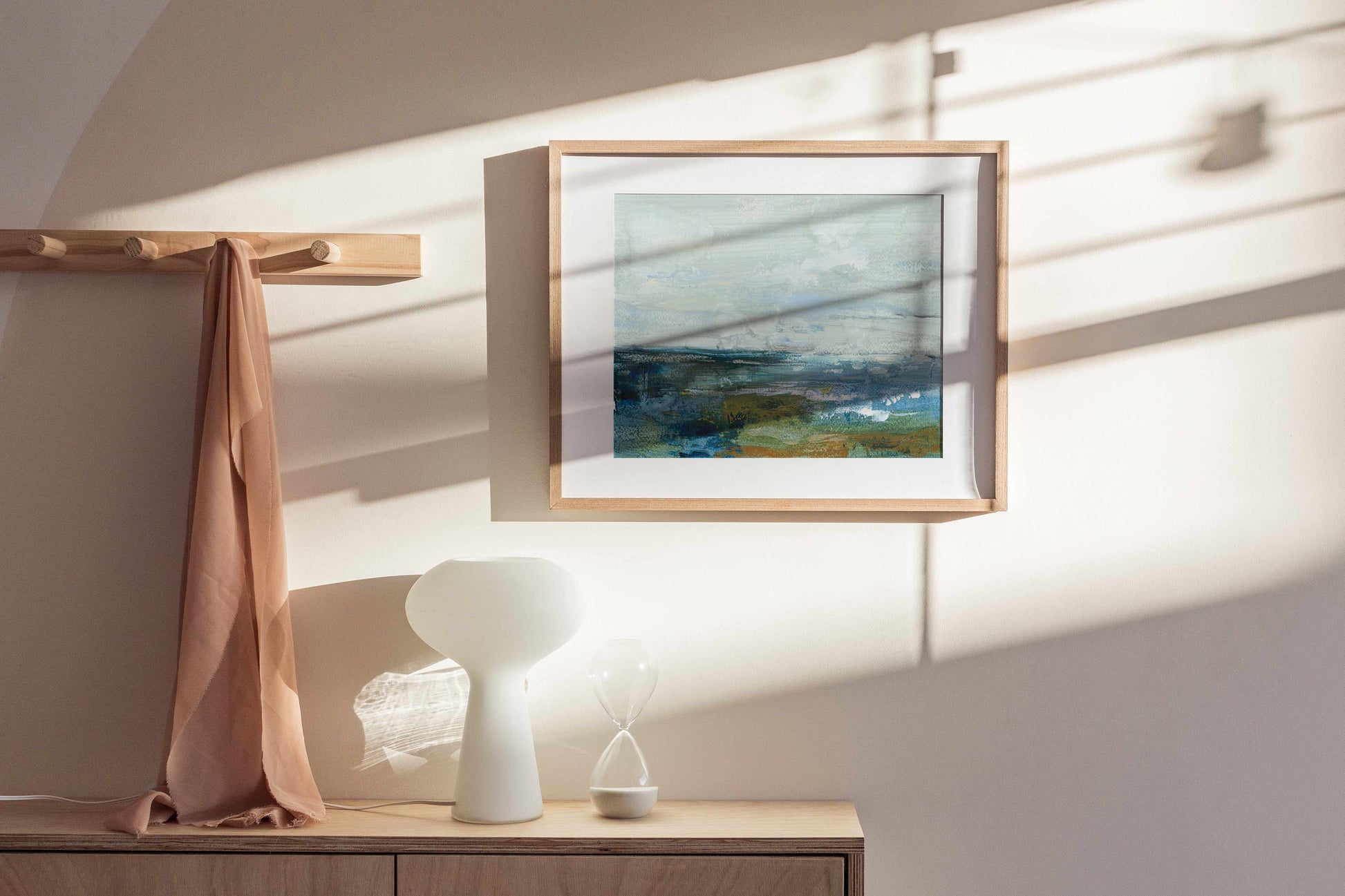 Morning Seascape | Art Print from Olive et Oriel where you can shop wallpaper and artworks online