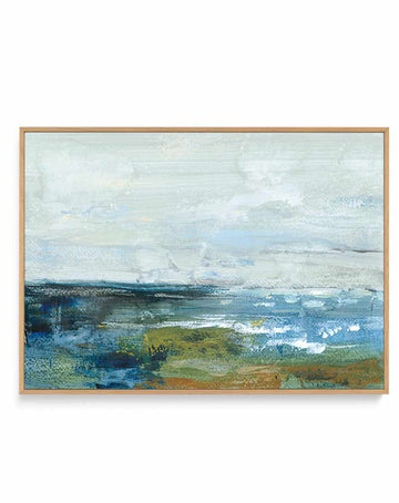 Morning Seascape | Framed Canvas Art Print from Olive et Oriel where you can shop wallpaper and artworks online