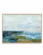 Morning Seascape | Framed Canvas Art Print