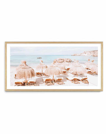 Morning Sun Club | Panoramic Art Print from Olive et Oriel where you can shop wallpaper and artworks online