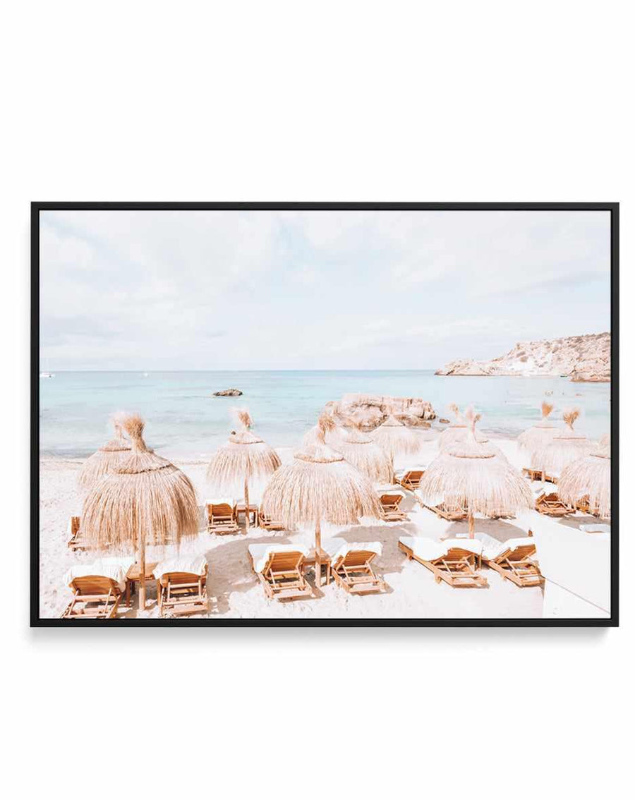 Morning Sun Club by Teigan Geercke | Framed Canvas Art Print from Olive et Oriel where you can shop wallpaper and artworks online