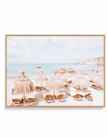 Morning Sun Club by Teigan Geercke | Framed Canvas Art Print from Olive et Oriel where you can shop wallpaper and artworks online