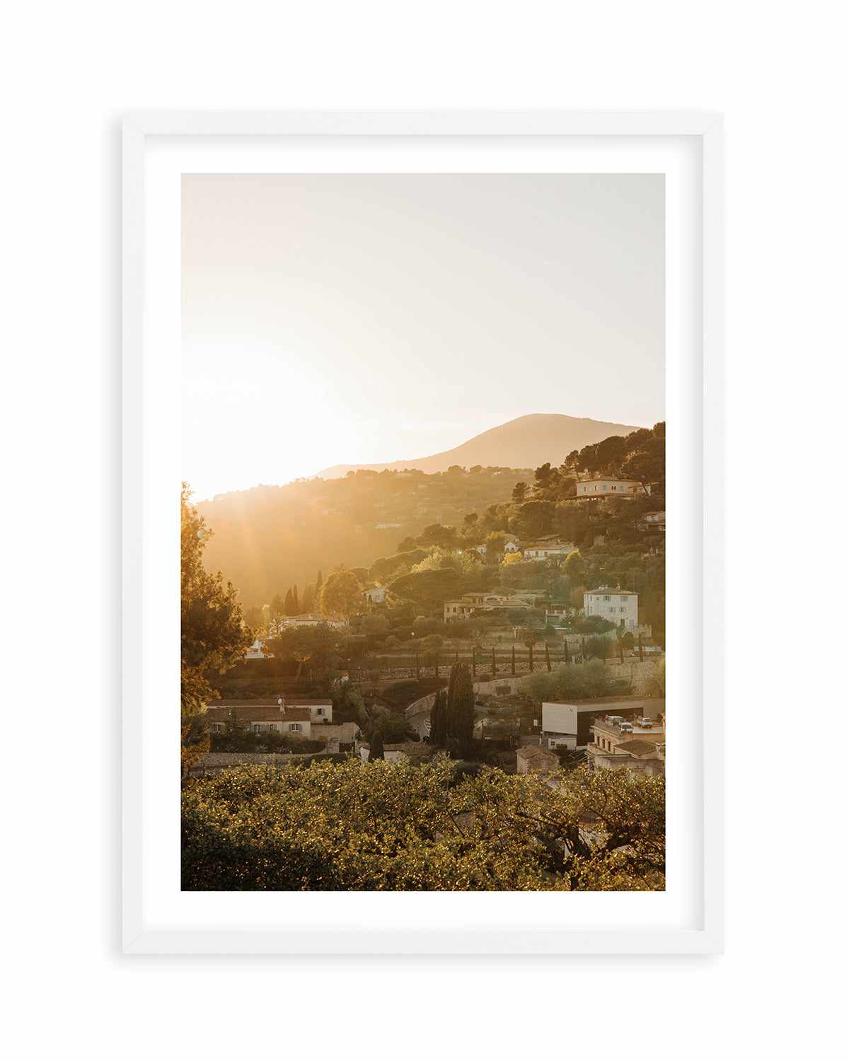 Morning Sun Provence by Jovani Demetrie Art Print