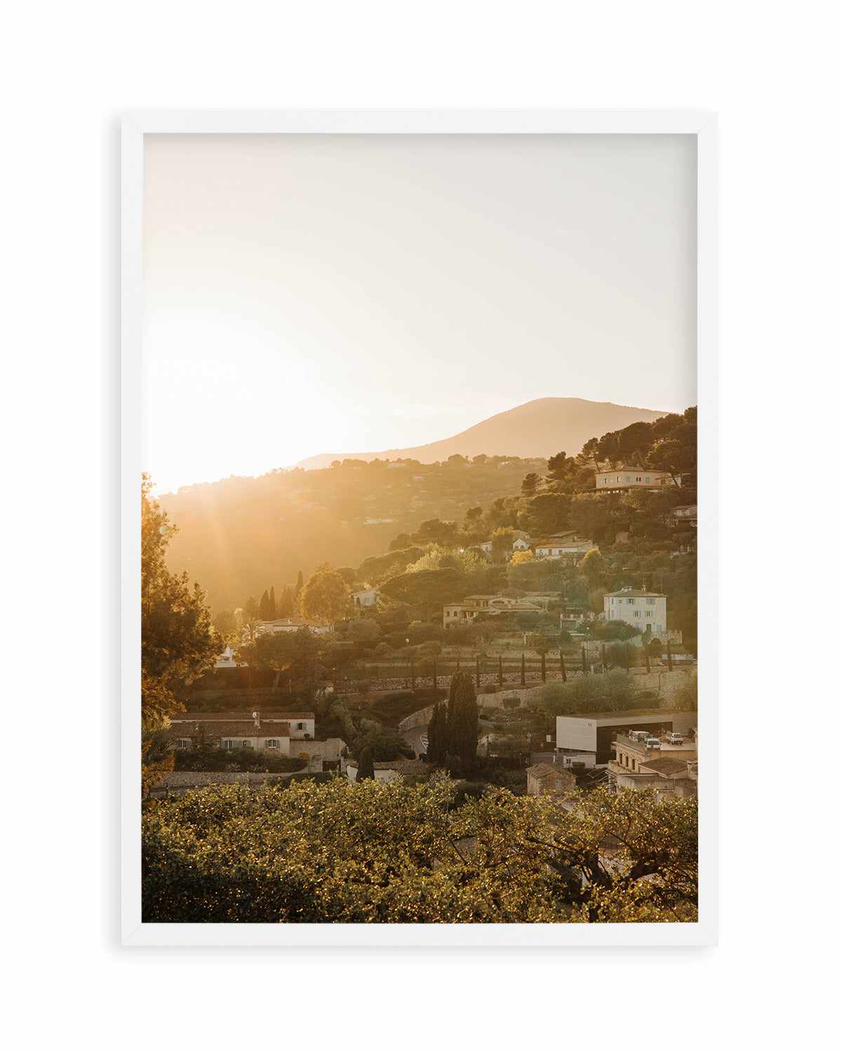 Morning Sun Provence by Jovani Demetrie Art Print