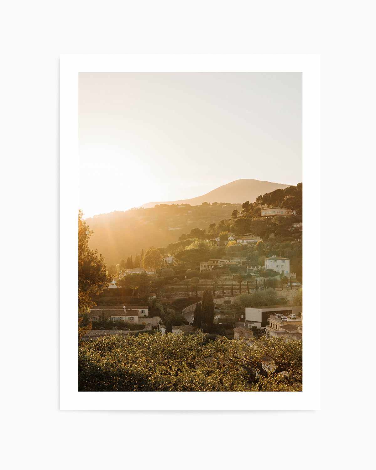 Morning Sun Provence by Jovani Demetrie Art Print