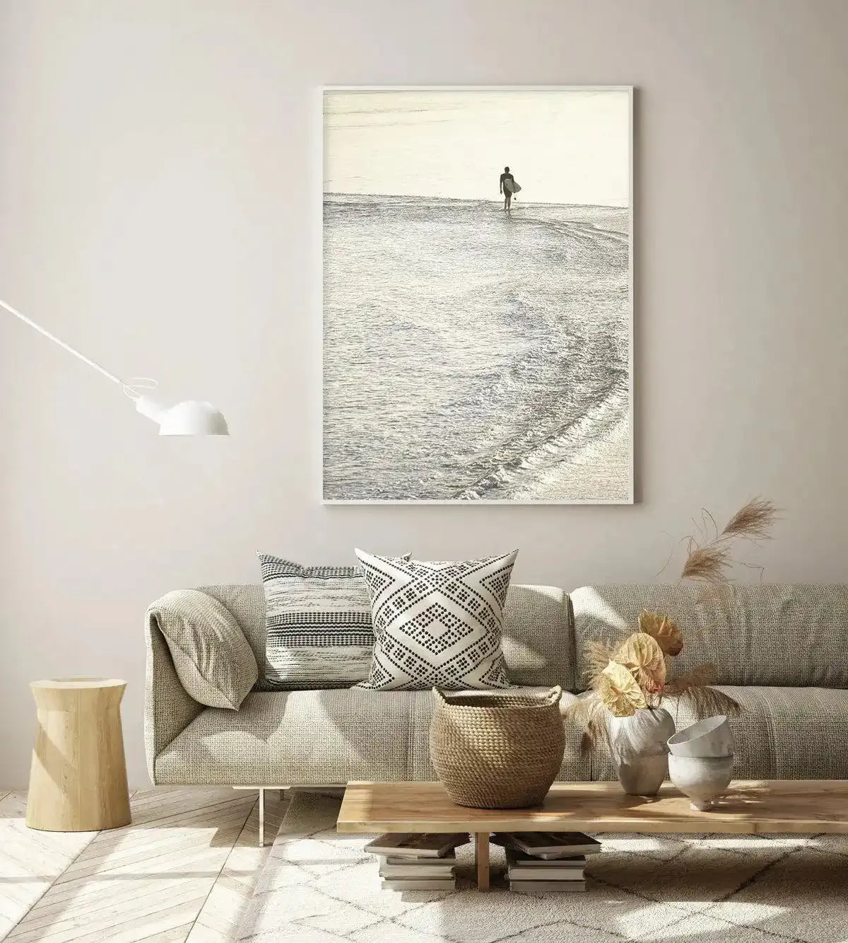 Morning Surf, Gold Coast Art Print-PRINT-Olive et Oriel-Olive et Oriel-Buy-Australian-Art-Prints-Online-with-Olive-et-Oriel-Your-Artwork-Specialists-Austrailia-Decorate-With-Coastal-Photo-Wall-Art-Prints-From-Our-Beach-House-Artwork-Collection-Fine-Poster-and-Framed-Artwork