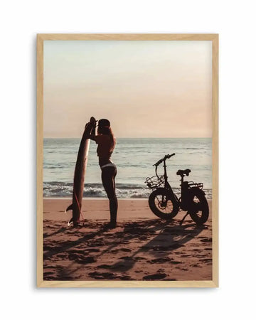 Morning Surf by Marina Brisset Art Print from Olive et Oriel where you can shop wallpaper and artworks online