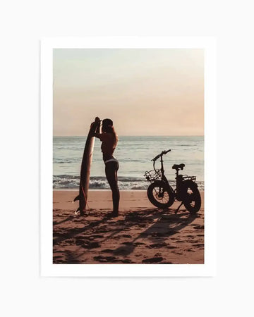 Morning Surf by Marina Brisset Art Print from Olive et Oriel where you can shop wallpaper and artworks online