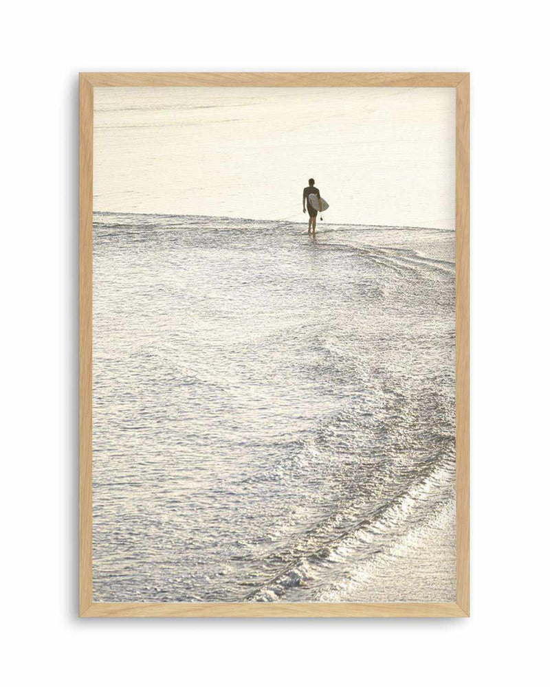 Morning Surf, Gold Coast Art Print