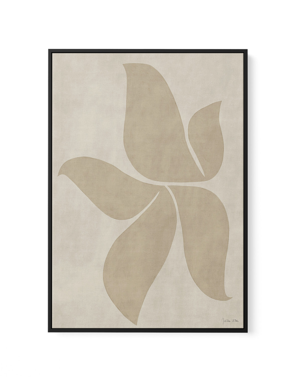 Morning Tulip by Julita Elbe | Framed Canvas Art Print