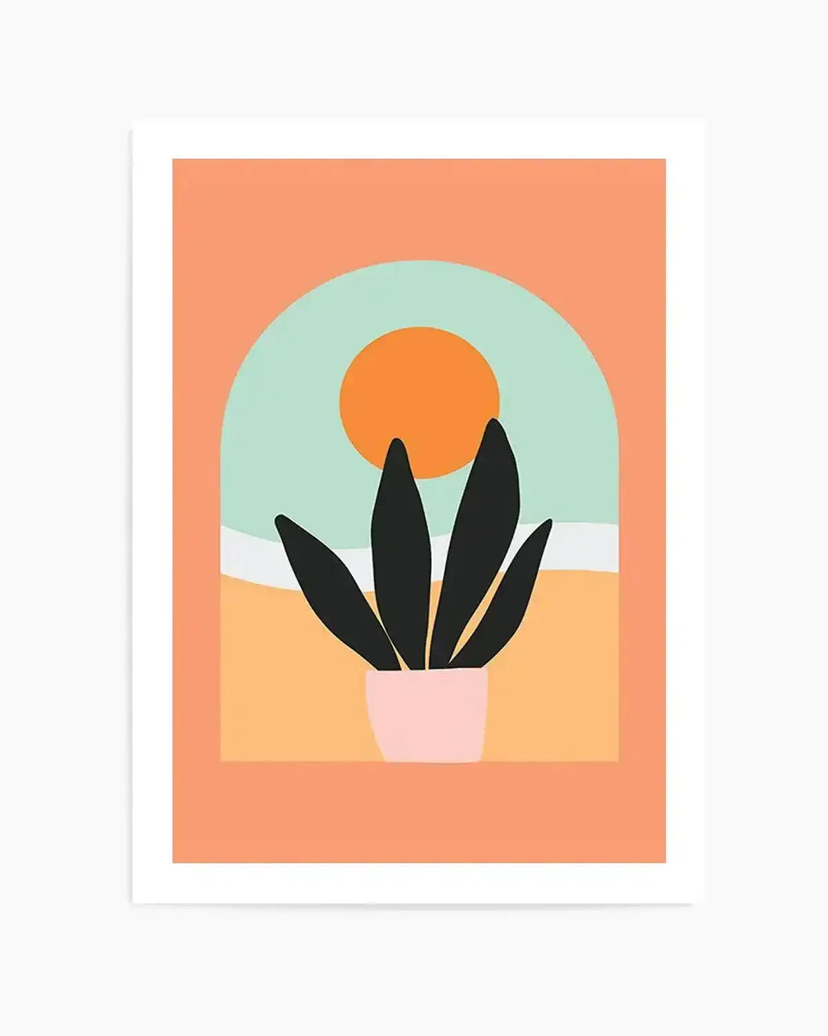 Morning View Art Print from Olive et Oriel where you can shop wallpaper and artworks online