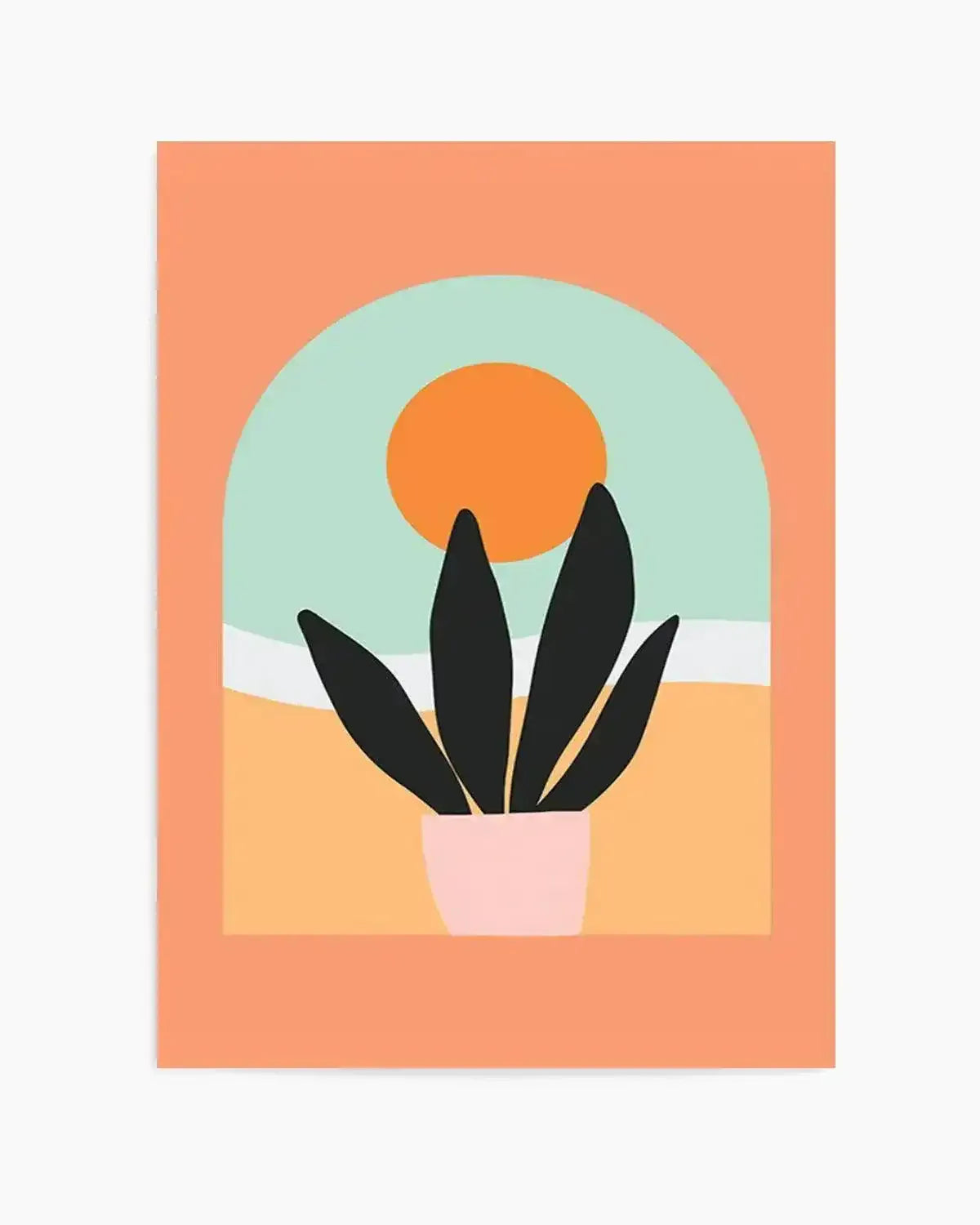 Morning View Art Print from Olive et Oriel where you can shop wallpaper and artworks online