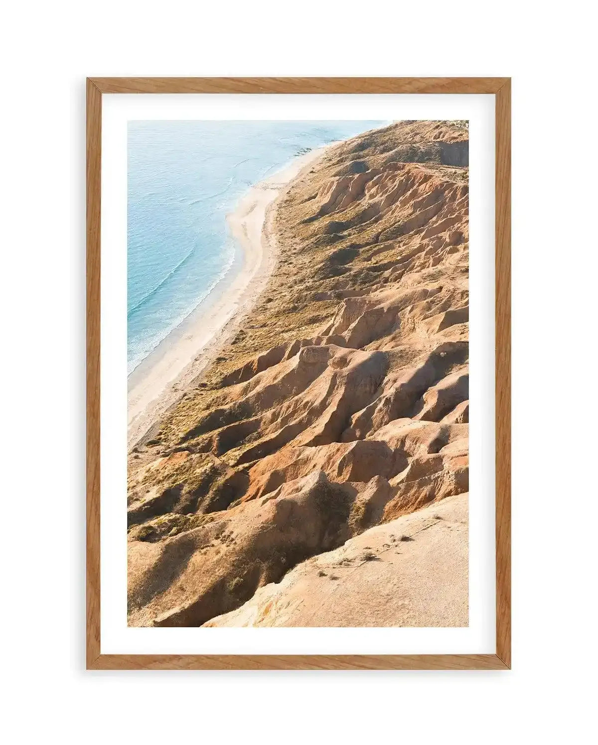 Morning View Sellicks I Art Print-PRINT-Olive et Oriel-Olive et Oriel-50x70 cm | 19.6" x 27.5"-Walnut-With White Border-Buy-Australian-Art-Prints-Online-with-Olive-et-Oriel-Your-Artwork-Specialists-Austrailia-Decorate-With-Coastal-Photo-Wall-Art-Prints-From-Our-Beach-House-Artwork-Collection-Fine-Poster-and-Framed-Artwork