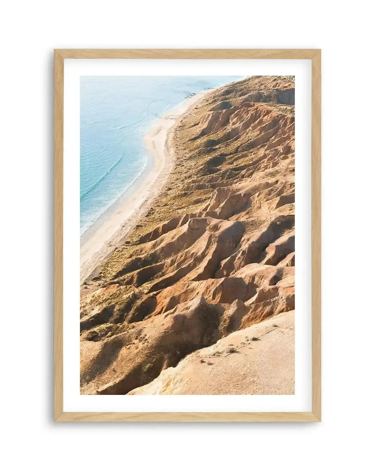 Morning View Sellicks I Art Print-PRINT-Olive et Oriel-Olive et Oriel-A5 | 5.8" x 8.3" | 14.8 x 21cm-Oak-With White Border-Buy-Australian-Art-Prints-Online-with-Olive-et-Oriel-Your-Artwork-Specialists-Austrailia-Decorate-With-Coastal-Photo-Wall-Art-Prints-From-Our-Beach-House-Artwork-Collection-Fine-Poster-and-Framed-Artwork