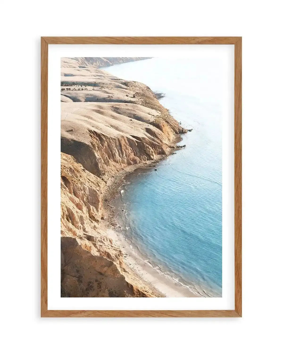 Morning View Sellicks II Art Print-PRINT-Olive et Oriel-Olive et Oriel-50x70 cm | 19.6" x 27.5"-Walnut-With White Border-Buy-Australian-Art-Prints-Online-with-Olive-et-Oriel-Your-Artwork-Specialists-Austrailia-Decorate-With-Coastal-Photo-Wall-Art-Prints-From-Our-Beach-House-Artwork-Collection-Fine-Poster-and-Framed-Artwork