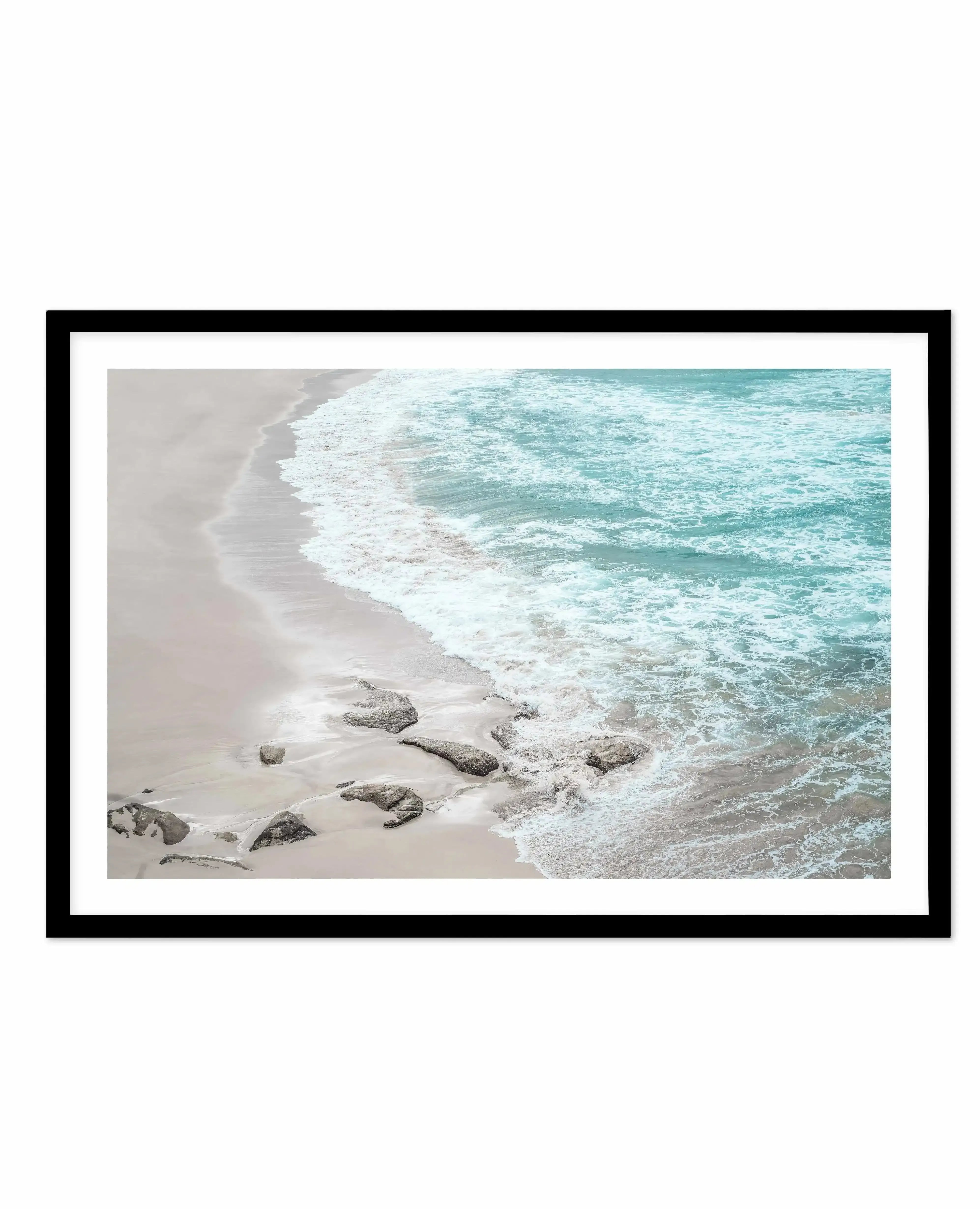 Morning Walk II | LS Art Print-PRINT-Olive et Oriel-Olive et Oriel-A5 | 5.8" x 8.3" | 14.8 x 21cm-Black-With White Border-Buy-Australian-Art-Prints-Online-with-Olive-et-Oriel-Your-Artwork-Specialists-Austrailia-Decorate-With-Coastal-Photo-Wall-Art-Prints-From-Our-Beach-House-Artwork-Collection-Fine-Poster-and-Framed-Artwork