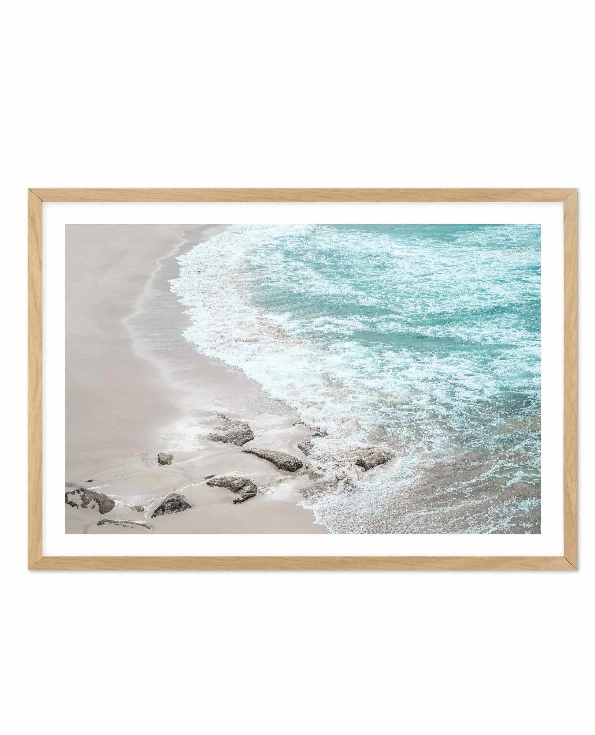 Morning Walk II | LS Art Print-PRINT-Olive et Oriel-Olive et Oriel-A5 | 5.8" x 8.3" | 14.8 x 21cm-Oak-With White Border-Buy-Australian-Art-Prints-Online-with-Olive-et-Oriel-Your-Artwork-Specialists-Austrailia-Decorate-With-Coastal-Photo-Wall-Art-Prints-From-Our-Beach-House-Artwork-Collection-Fine-Poster-and-Framed-Artwork