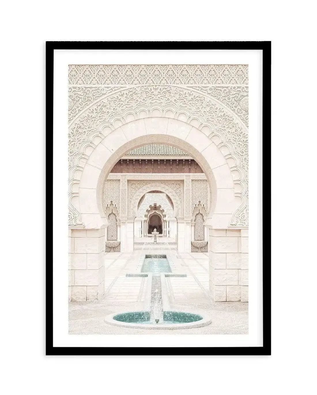 Morning Walk | Morocco Art Print-Shop Australian Art Prints Online with Olive et Oriel - Our collection of Moroccan art prints offer unique wall art including moroccan arches and pink morocco doors of marrakech - this collection will add soft feminine colour to your walls and some may say bohemian style. These traditional morocco landscape photography includes desert scenes of palm trees and camel art prints - there is art on canvas and extra large wall art with fast, free shipping across Austra