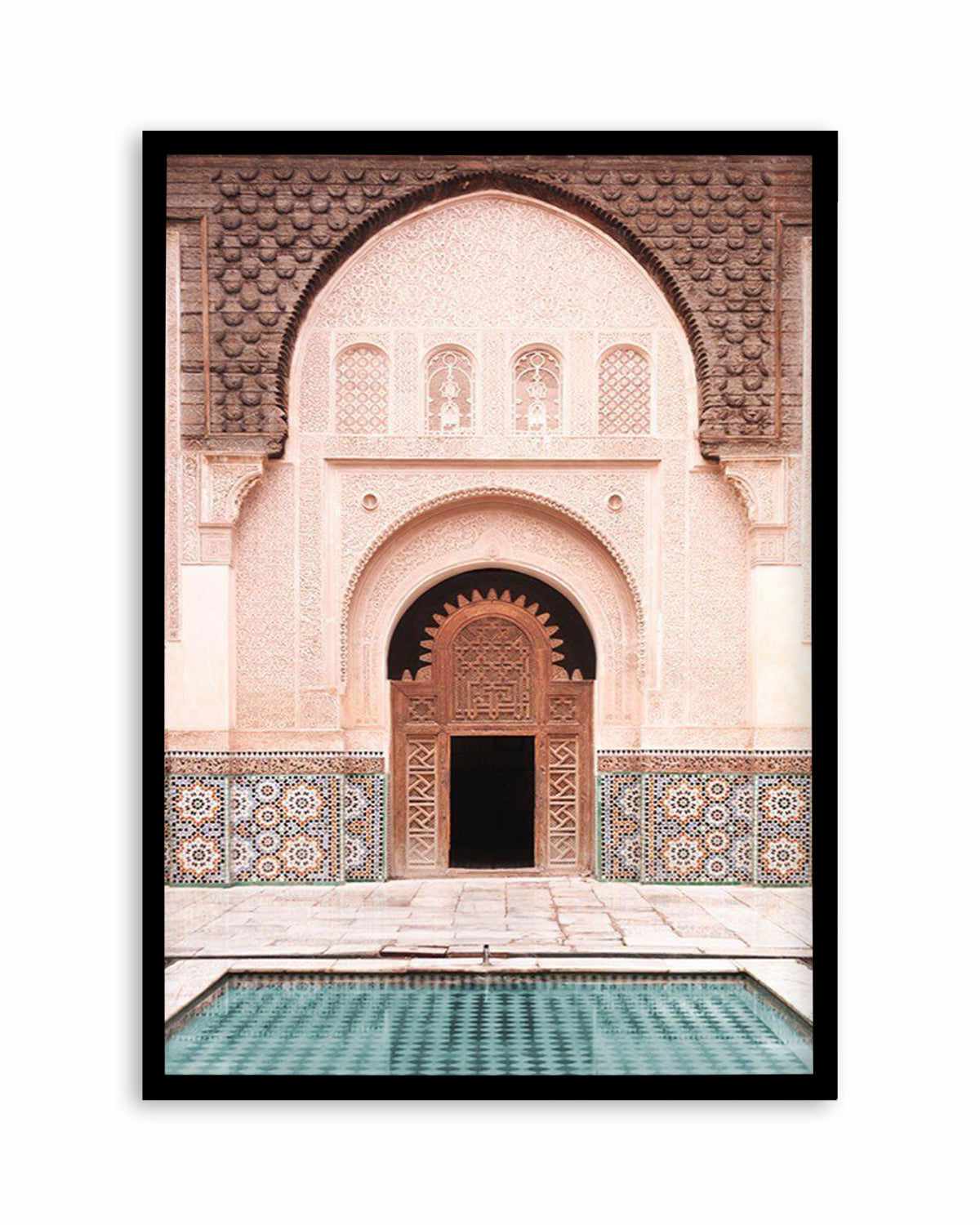 Morning Walk | Marrakech Art Print