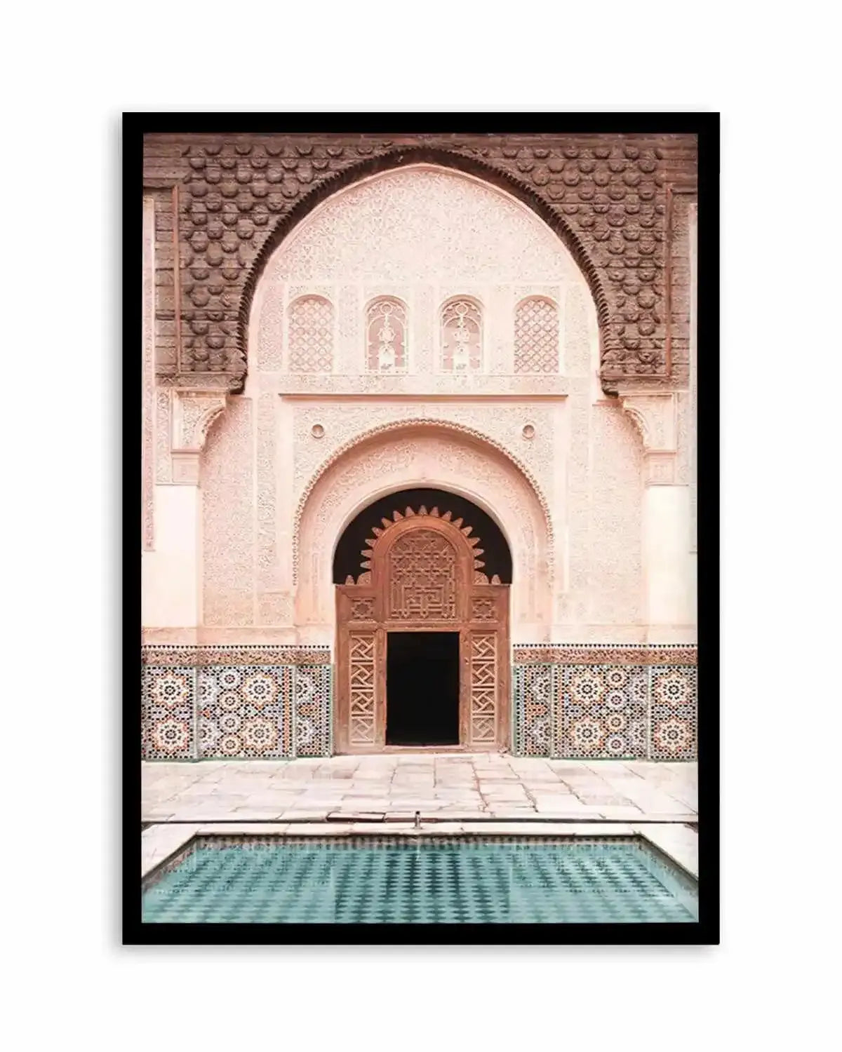 Morning Walk | Marrakech Art Print from Olive et Oriel where you can shop wallpaper and artworks online