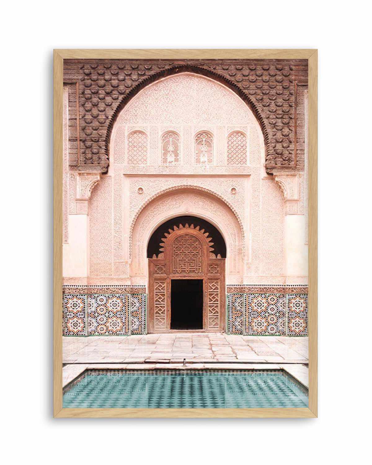 Morning Walk | Marrakech Art Print