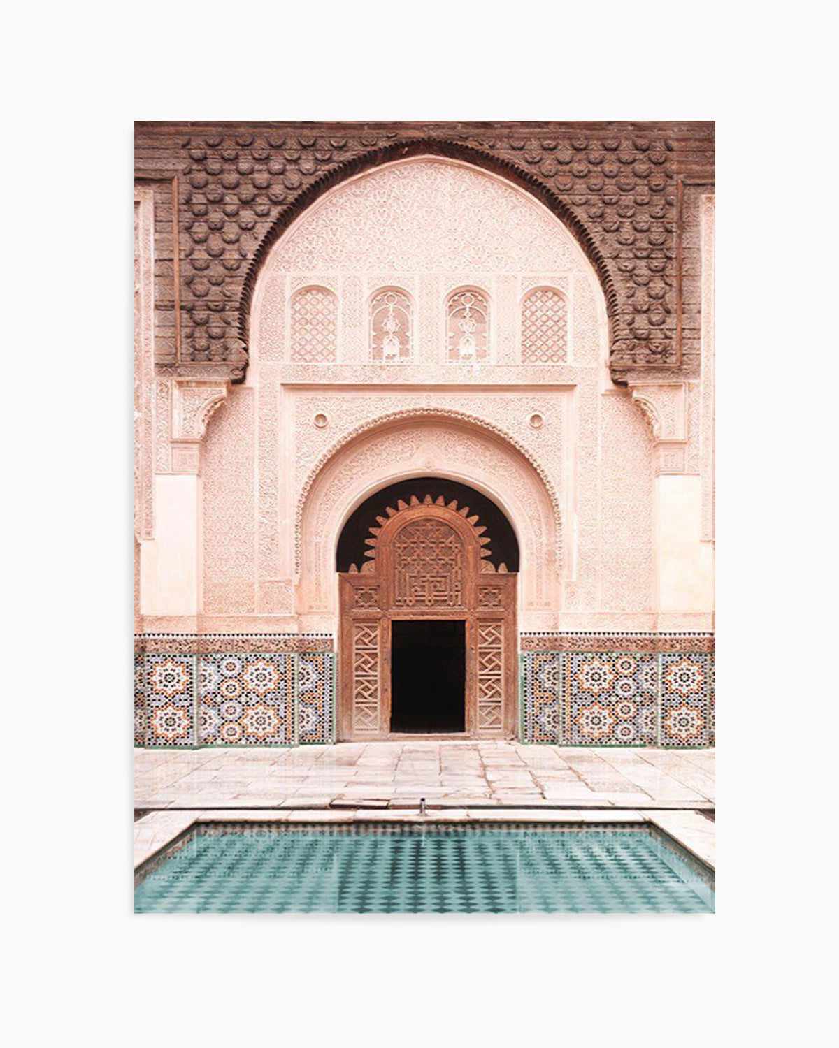 Morning Walk | Marrakech Art Print