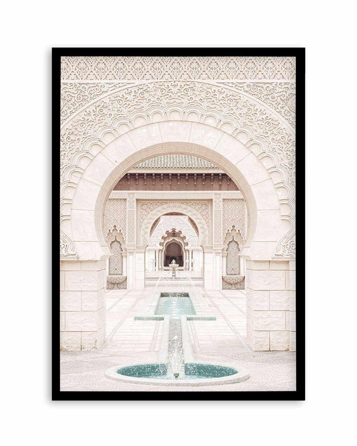 Morning Walk | Morocco Art Print