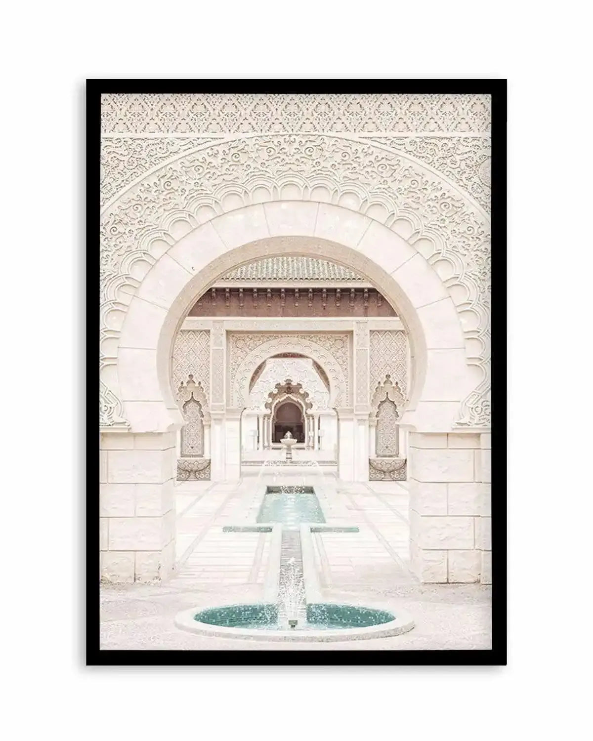 Morning Walk | Morocco Art Print from Olive et Oriel where you can shop wallpaper and artworks online