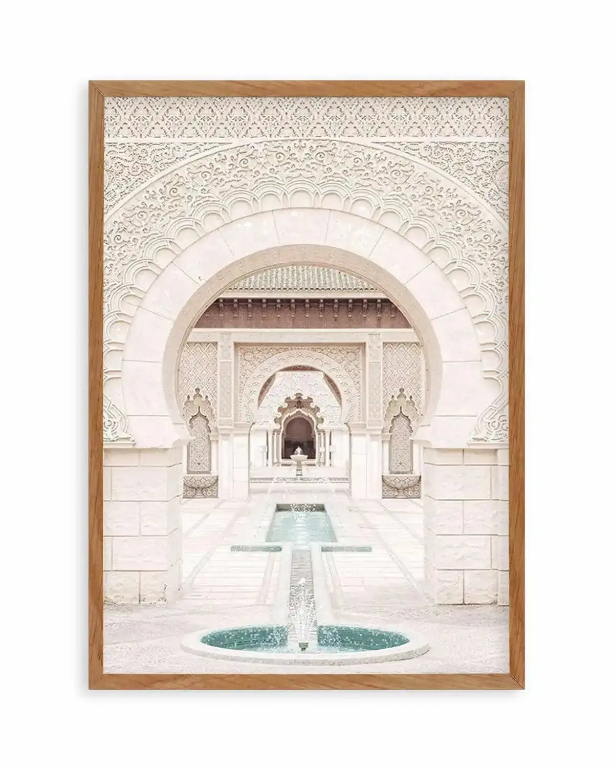 Morning Walk | Morocco Art Print from Olive et Oriel where you can shop wallpaper and artworks online