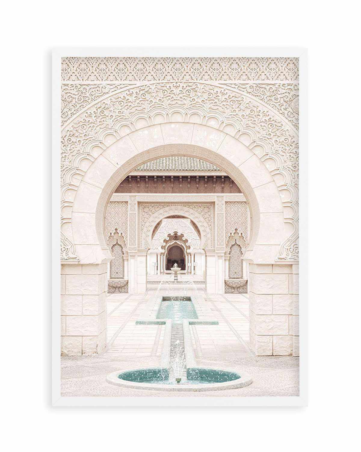 Morning Walk | Morocco Art Print