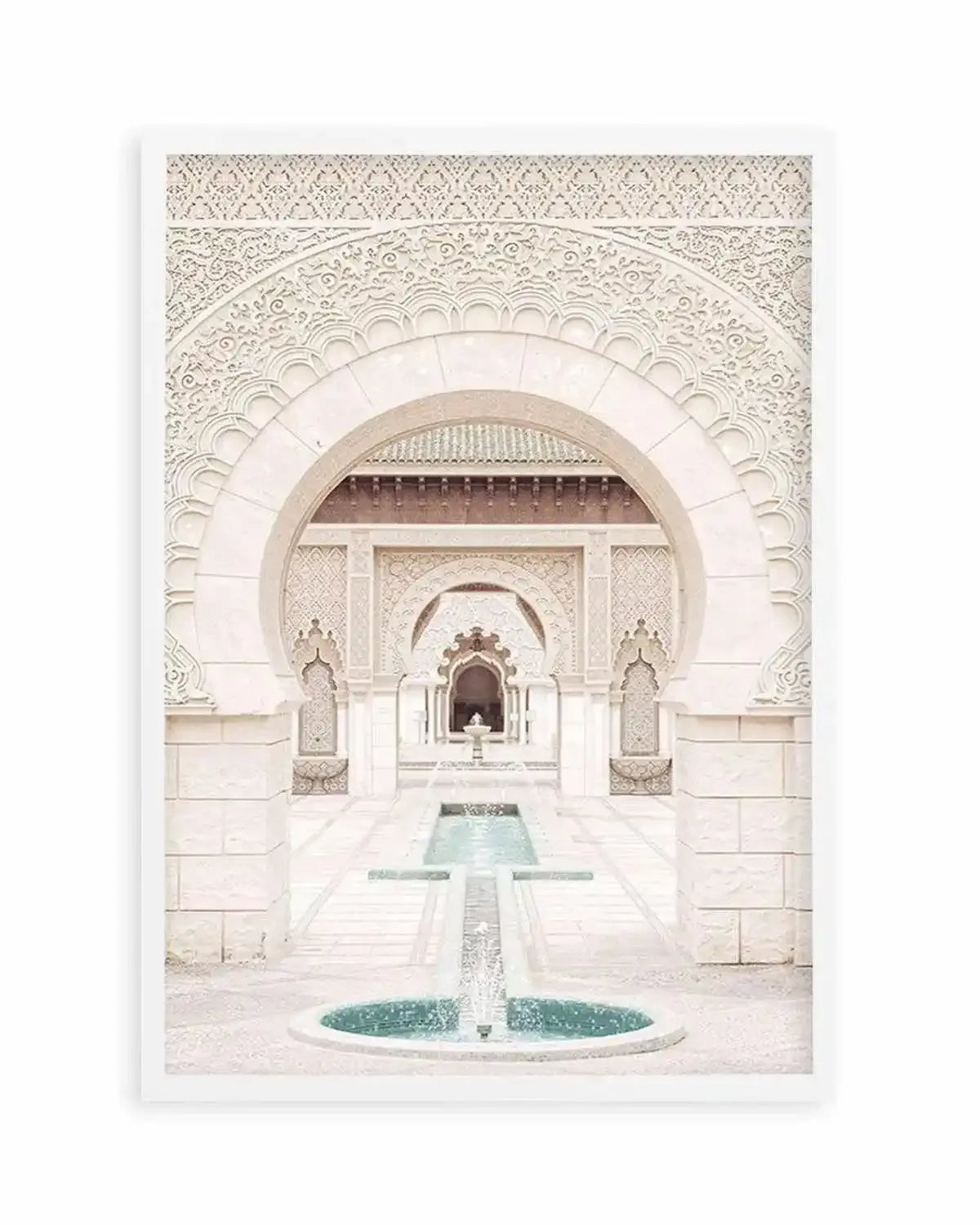 Morning Walk | Morocco Art Print from Olive et Oriel where you can shop wallpaper and artworks online