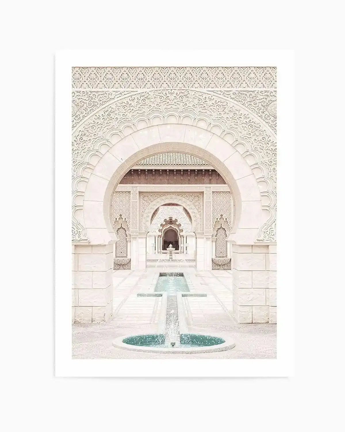 Morning Walk | Morocco Art Print from Olive et Oriel where you can shop wallpaper and artworks online