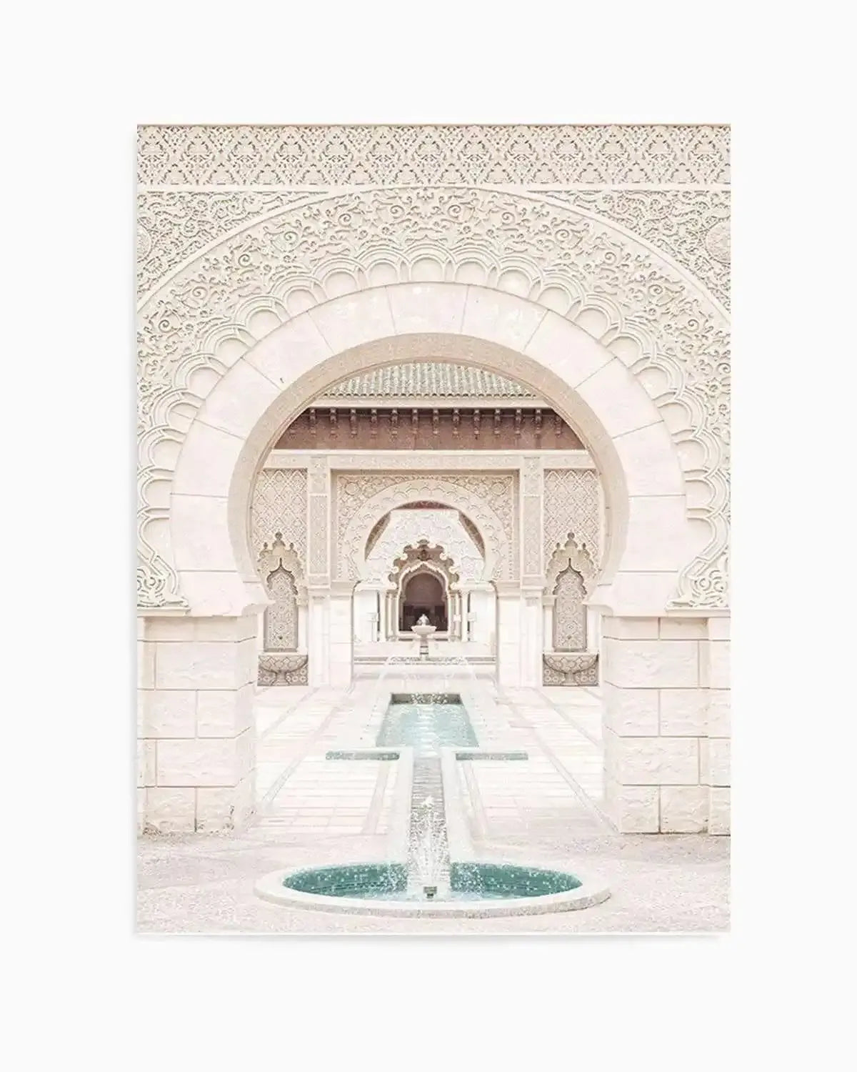 Morning Walk | Morocco Art Print from Olive et Oriel where you can shop wallpaper and artworks online