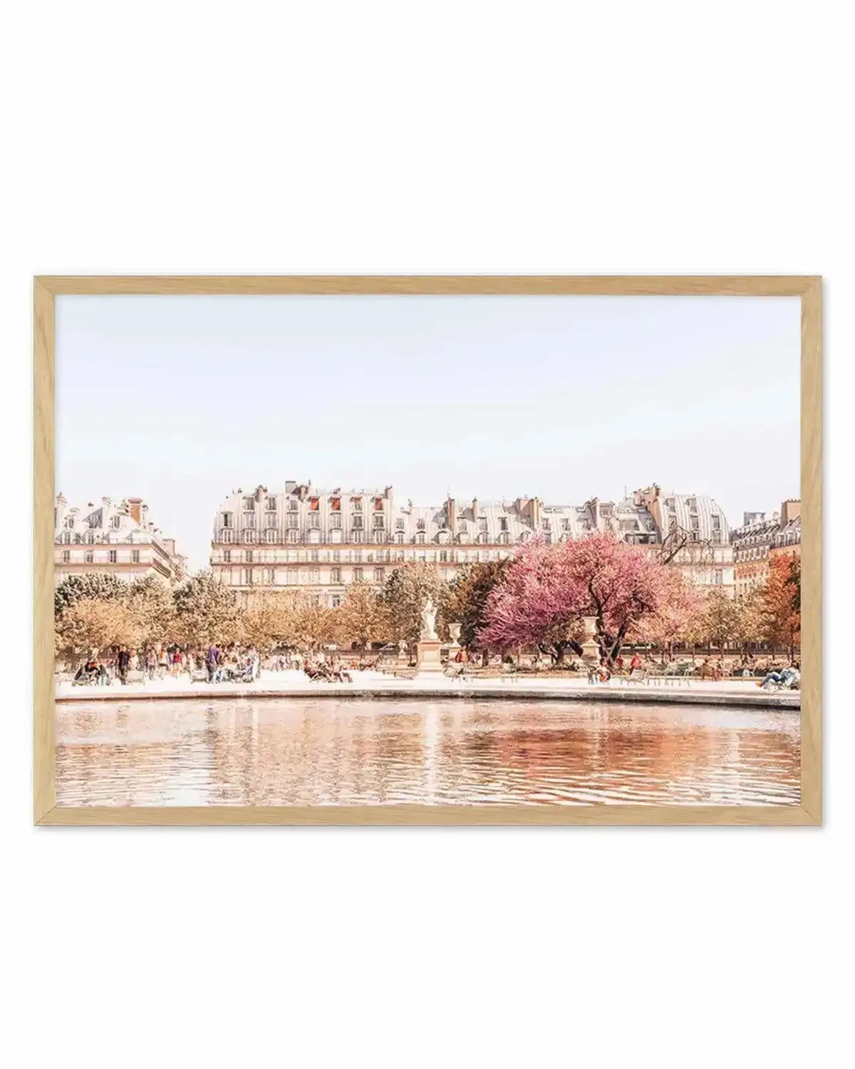 Morning Walk | Paris Art Print from Olive et Oriel where you can shop wallpaper and artworks online
