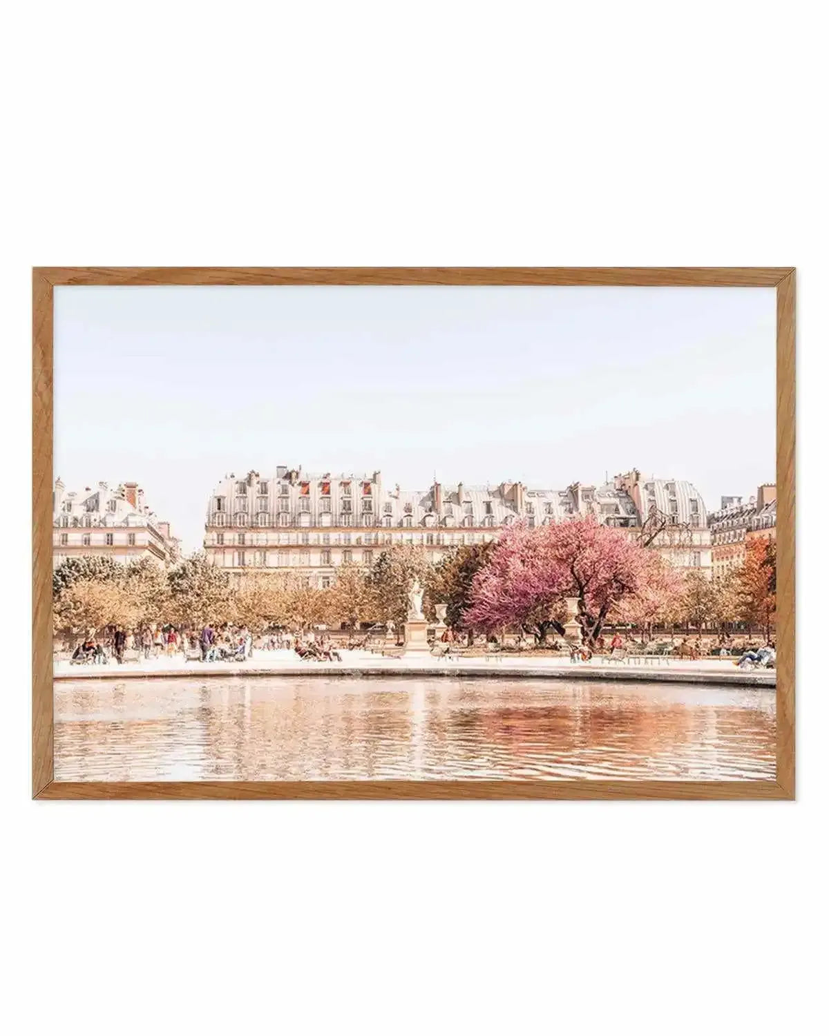 Morning Walk | Paris Art Print from Olive et Oriel where you can shop wallpaper and artworks online