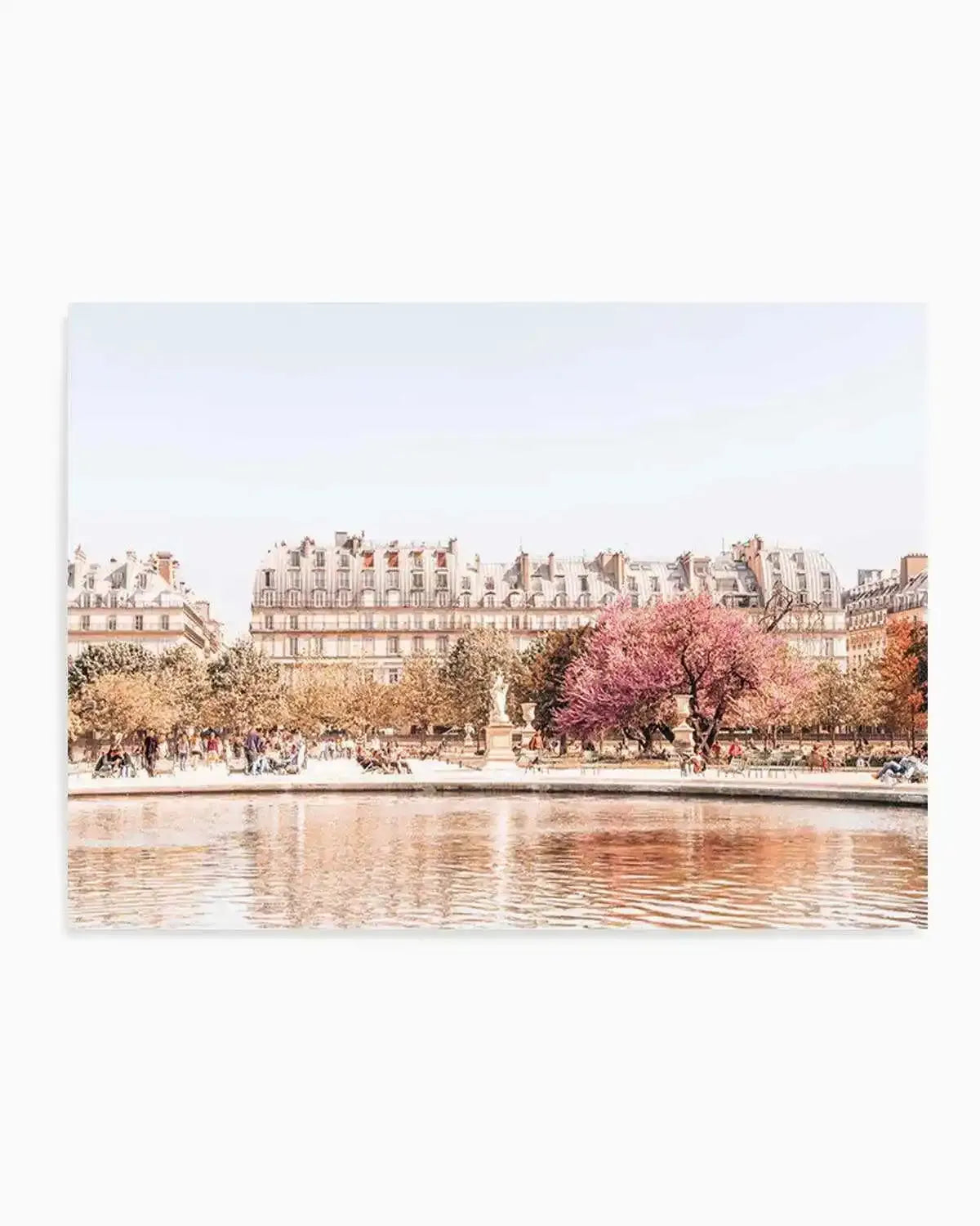 Morning Walk | Paris Art Print from Olive et Oriel where you can shop wallpaper and artworks online