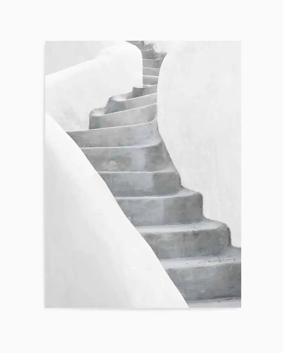 Morning Walk | Santorini Art Print from Olive et Oriel where you can shop wallpaper and artworks online
