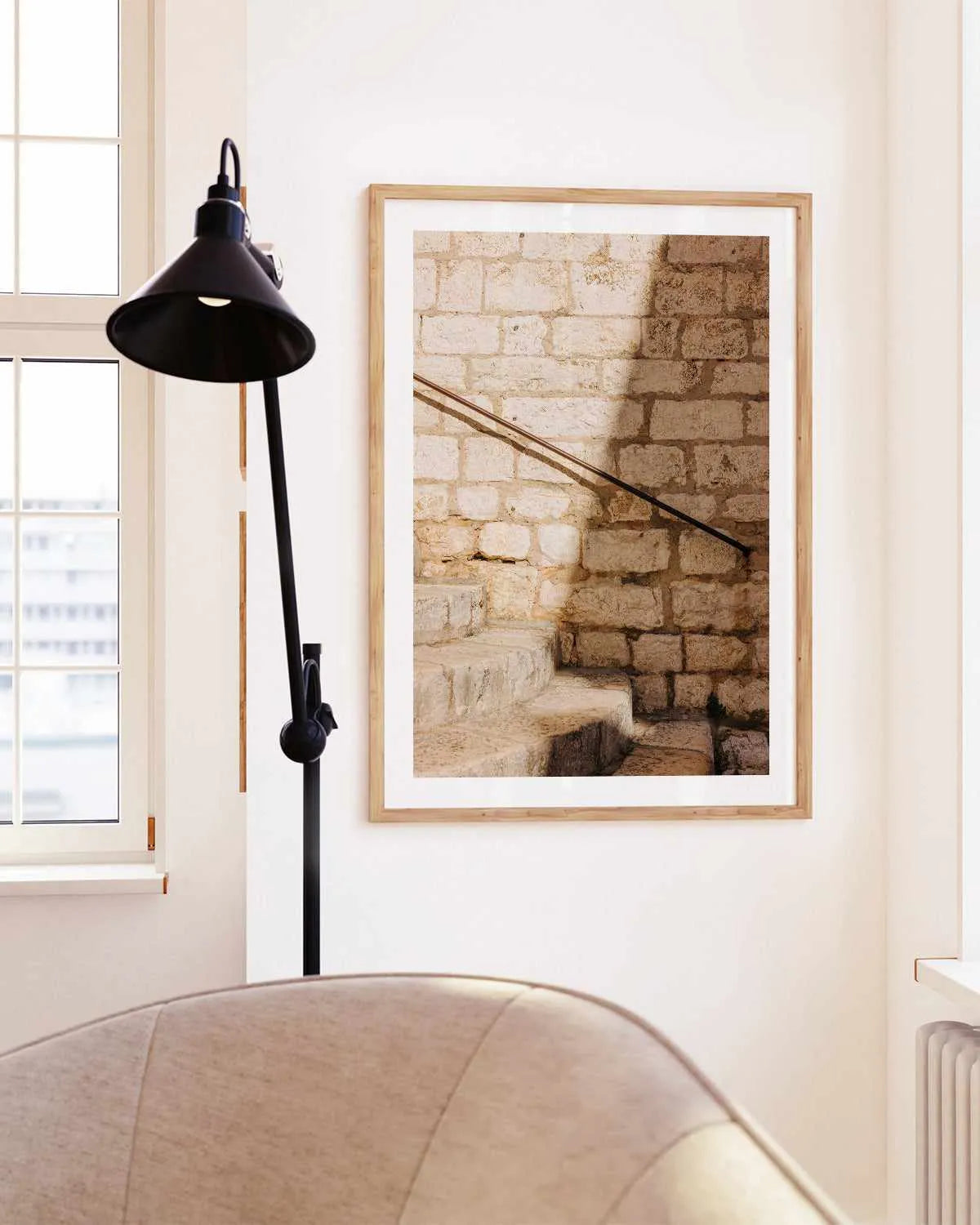 Morning Walks by Jovani Demetrie Art Print from Olive et Oriel where you can shop wallpaper and artworks online