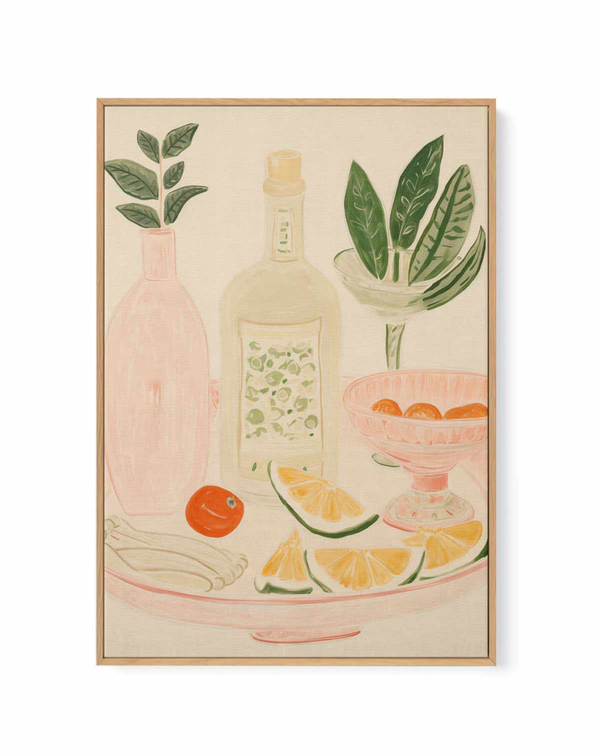 Mornings in Mexico | Framed Canvas Art Print from Olive et Oriel where you can shop wallpaper and artworks online