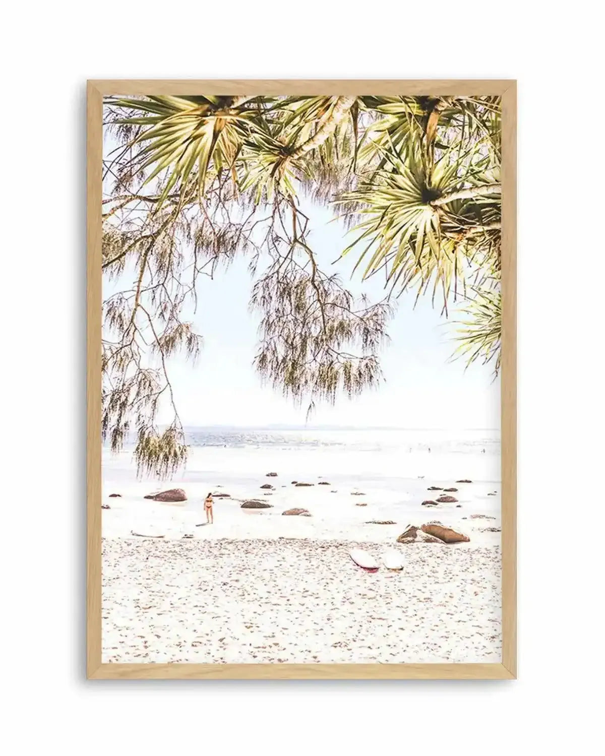 Mornings at Wategos Art Print from Olive et Oriel where you can shop wallpaper and artworks online