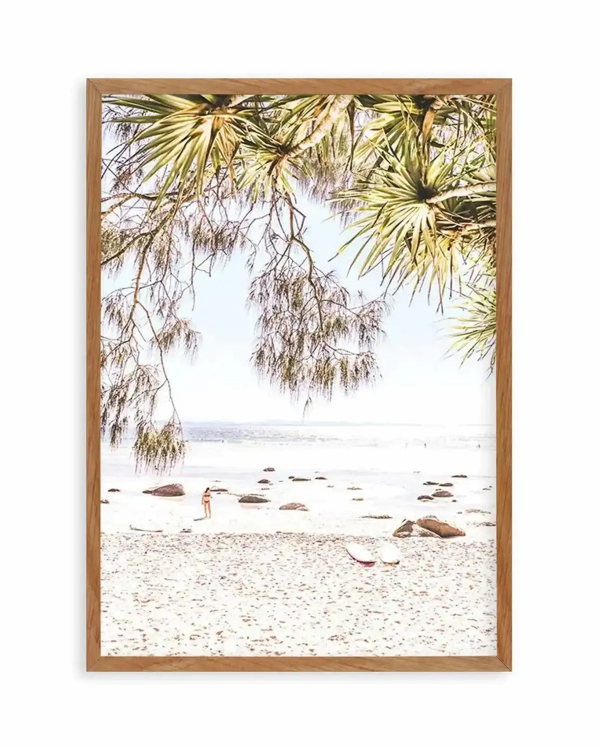 Mornings at Wategos Art Print from Olive et Oriel where you can shop wallpaper and artworks online