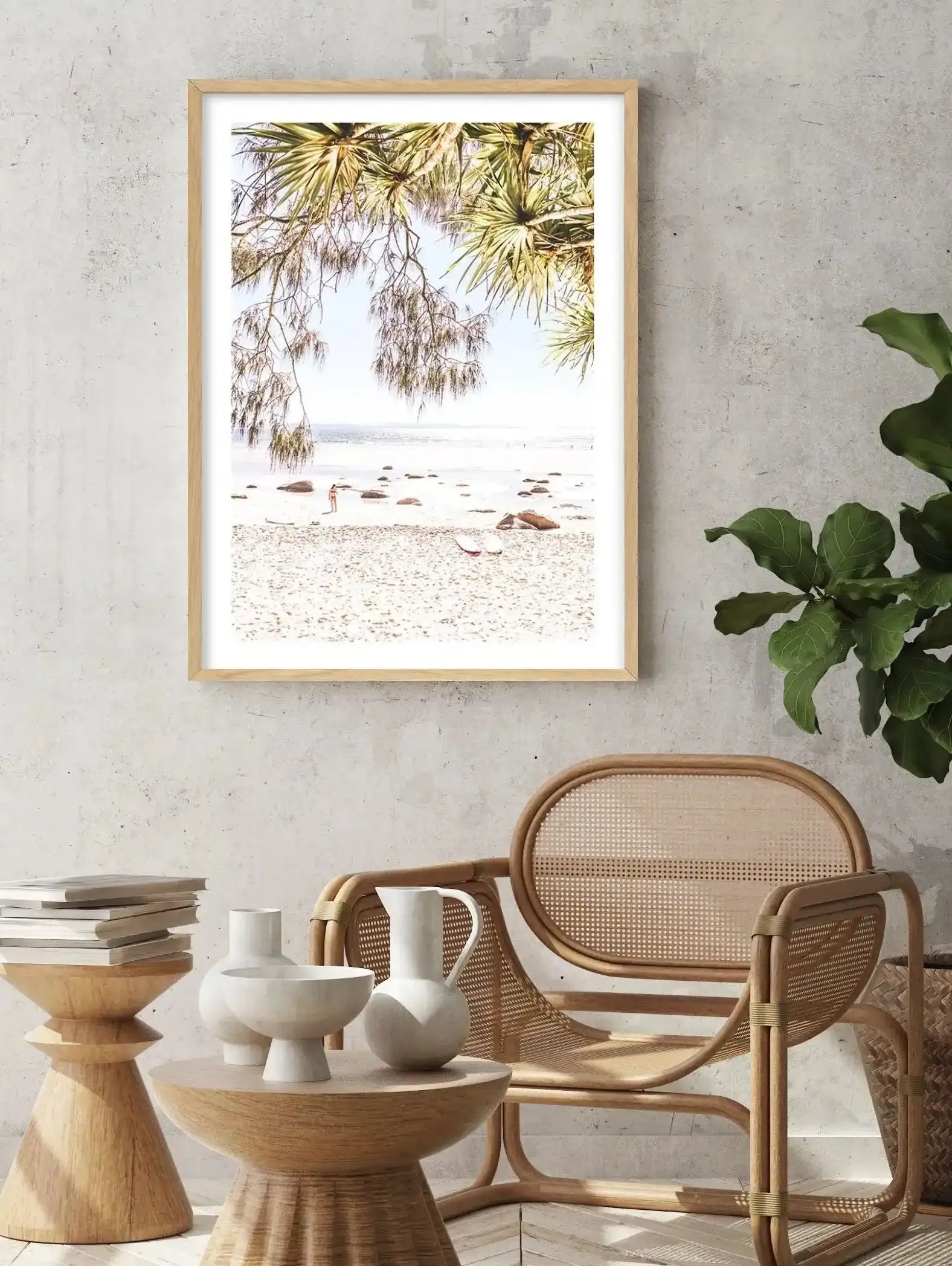 Mornings at Wategos Art Print-PRINT-Olive et Oriel-Olive et Oriel-Buy-Australian-Art-Prints-Online-with-Olive-et-Oriel-Your-Artwork-Specialists-Austrailia-Decorate-With-Coastal-Photo-Wall-Art-Prints-From-Our-Beach-House-Artwork-Collection-Fine-Poster-and-Framed-Artwork