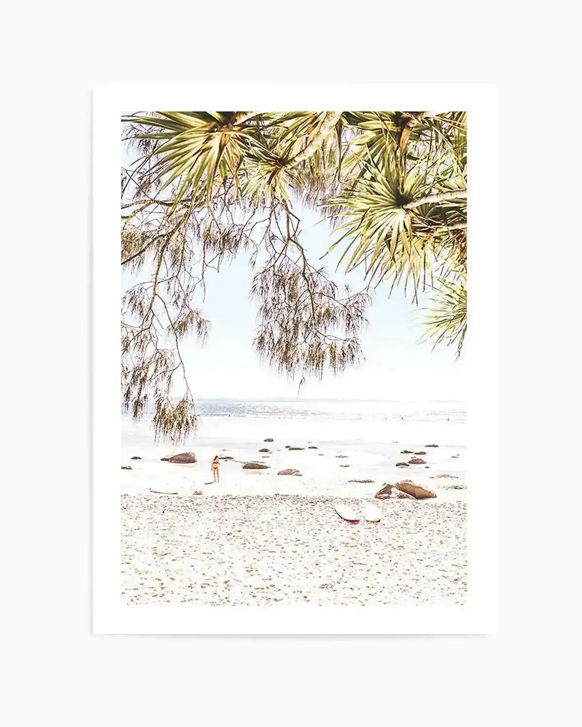 Mornings at Wategos Art Print from Olive et Oriel where you can shop wallpaper and artworks online