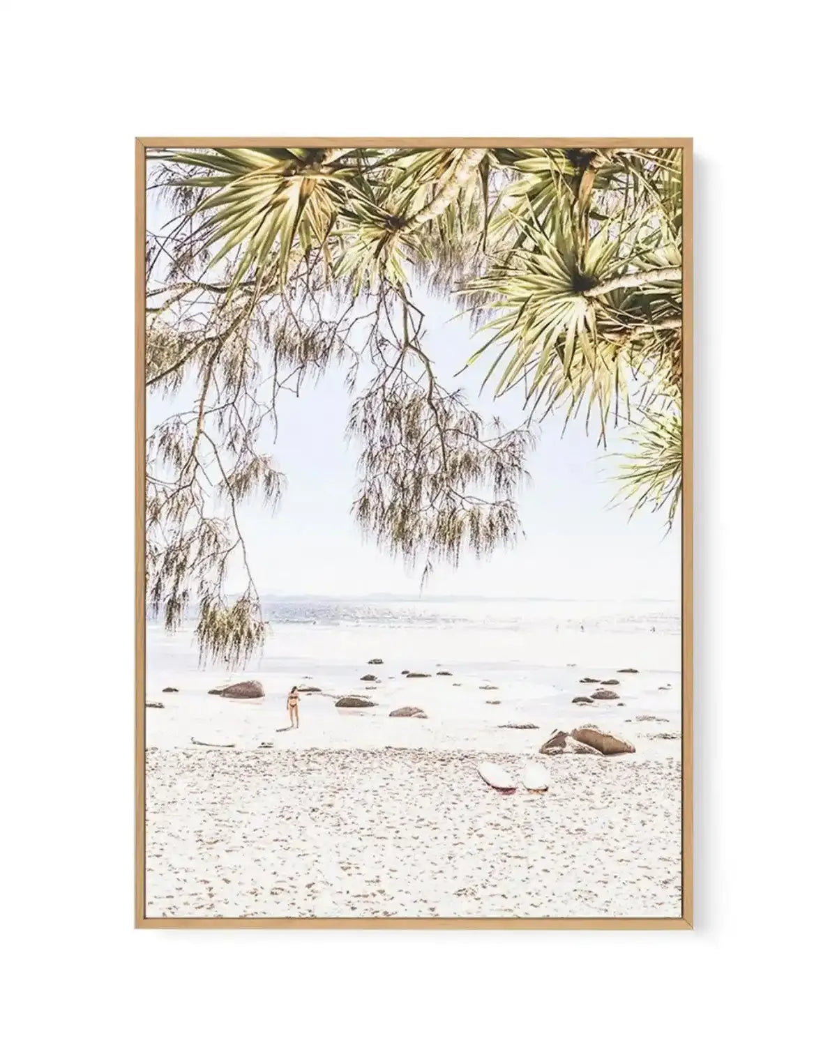 Mornings at Wategos | Framed Canvas-CANVAS-You can shop wall art online with Olive et Oriel for everything from abstract art to fun kids wall art. Our beautiful modern art prints and canvas art are available from large canvas prints to wall art paintings and our proudly Australian artwork collection offers only the highest quality framed large wall art and canvas art Australia - You can buy fashion photography prints or Hampton print posters and paintings on canvas from Olive et Oriel and have t