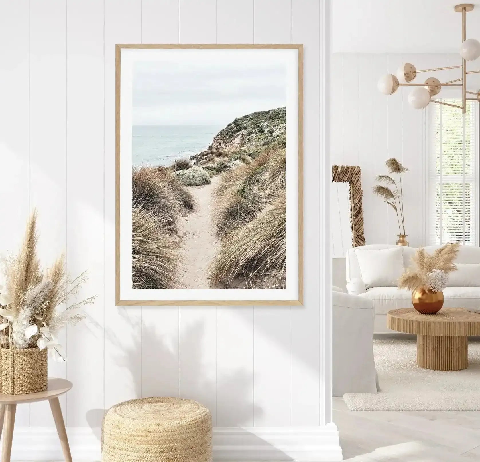 Mornington View, Victoria Art Print-PRINT-Olive et Oriel-Olive et Oriel-Buy-Australian-Art-Prints-Online-with-Olive-et-Oriel-Your-Artwork-Specialists-Austrailia-Decorate-With-Coastal-Photo-Wall-Art-Prints-From-Our-Beach-House-Artwork-Collection-Fine-Poster-and-Framed-Artwork